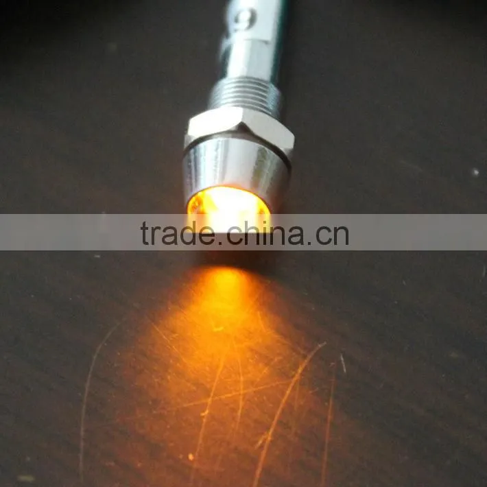 new type 6VDC metal indicator light 6mm electric water heater