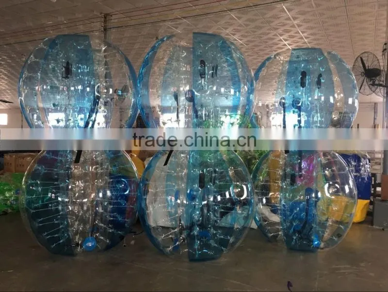 New different color body zorb/loopy ball for two team!!