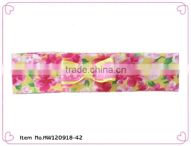 2014 kids hair accessories stretch elastic headband
