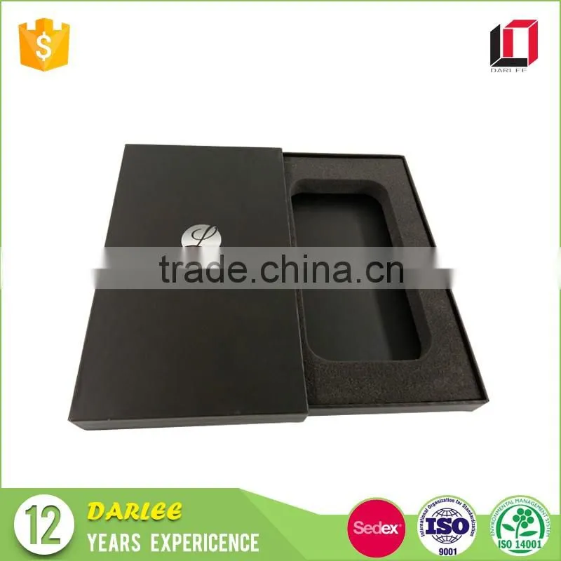 High quality retail drawer sliding box custom cell phone case packaging for iphone 5 6 7 case