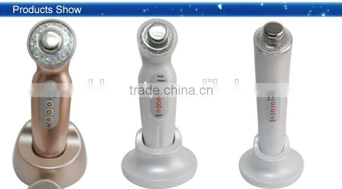 3-in-1 portable electric vibrating Ultrasonic facial massager