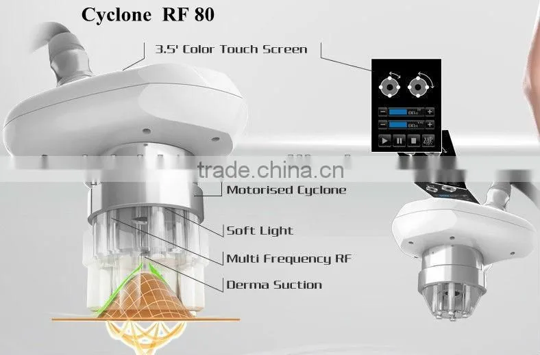 2014 Newly RF Cyclone Bady Shape Skin Care Equipment