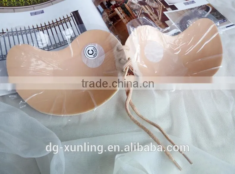 Girl Sexy Image Party Dress Strapless Invisible Adhesive Silicone Bra