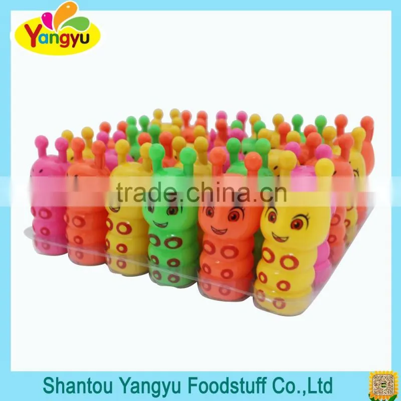 Caterpillar Mini Fruits Heart Shape Pressed Candy