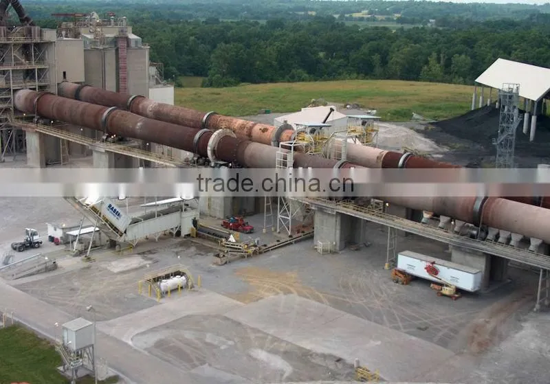 China manufacturer Cement making machine Yuhong rotary calcination kiln