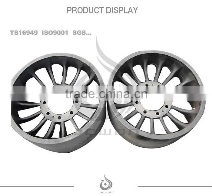 round wheel sand cast cast iron