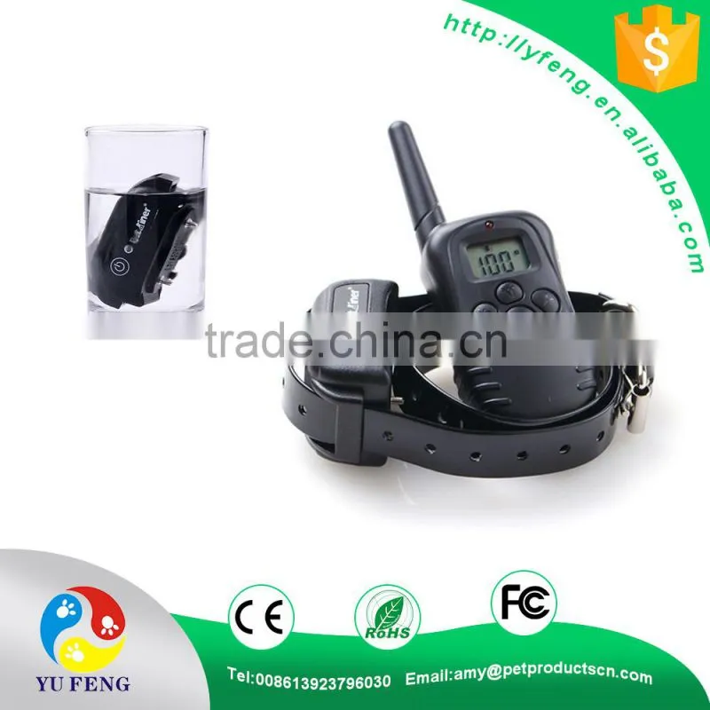 300M Remote Dog training Collar Pet Rechargeable Waterproof Remote No Shock Collars