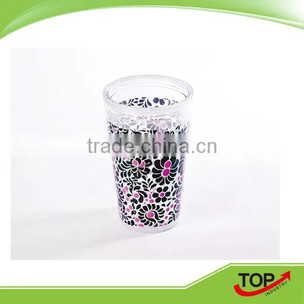 hot-sale plastic drinking cup with lid for ice water