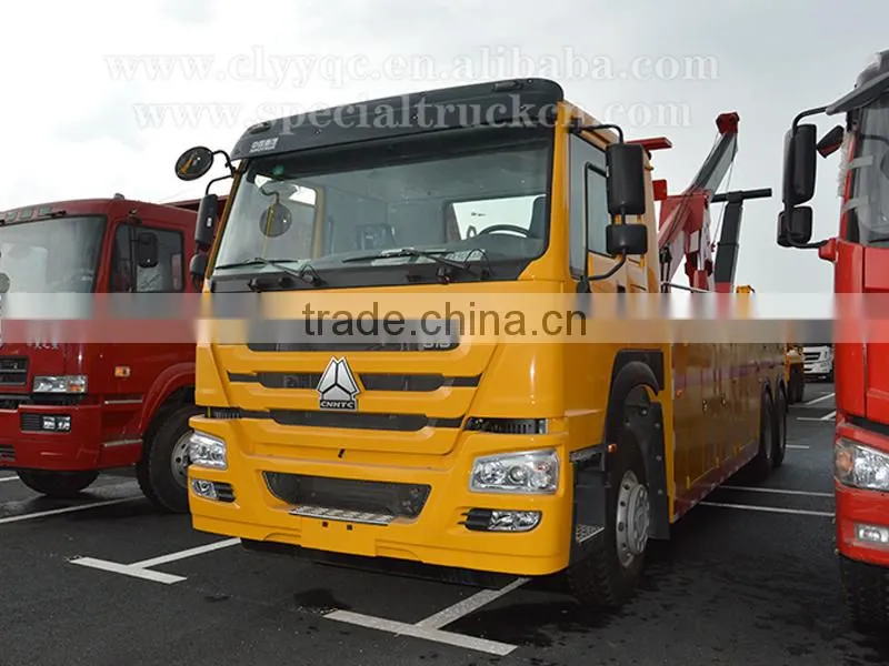 SINOTRUK 6X4 recovery truck HOWO 18T heavy duty wrecker truck