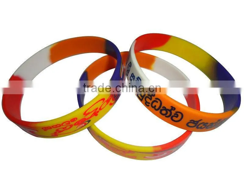 Flexible star bracelets wholesale silicone rubber bracelets with charms all kinds of bracelet