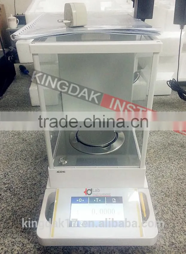 KD-AE224 Touch Color Screen Electronic Analytic Balance/DIGITAL TABLE PRICE SCALE, LCD DISPLAY