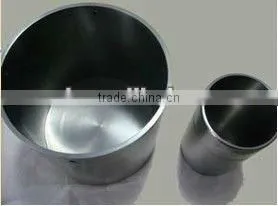 Top quality 99.5% tungsten crucibles