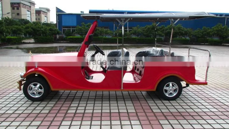 Superior quality 4 wheeler 6 seats battery operated electric classic golf car