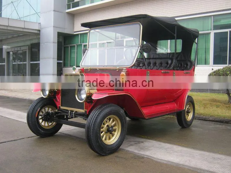 5 seats RARIRO vintage electric horse carriage royal golf car factory
