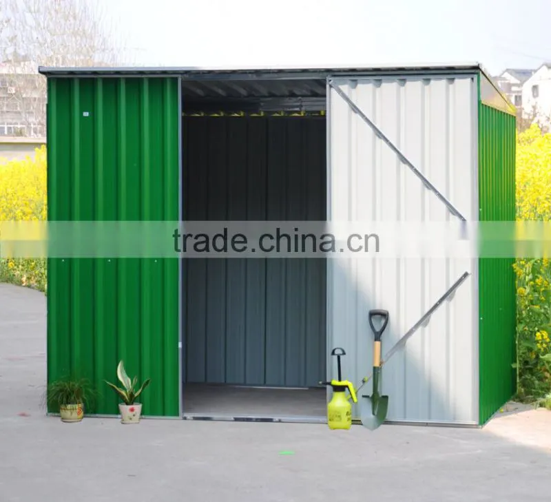 metal dustbin shed for garden