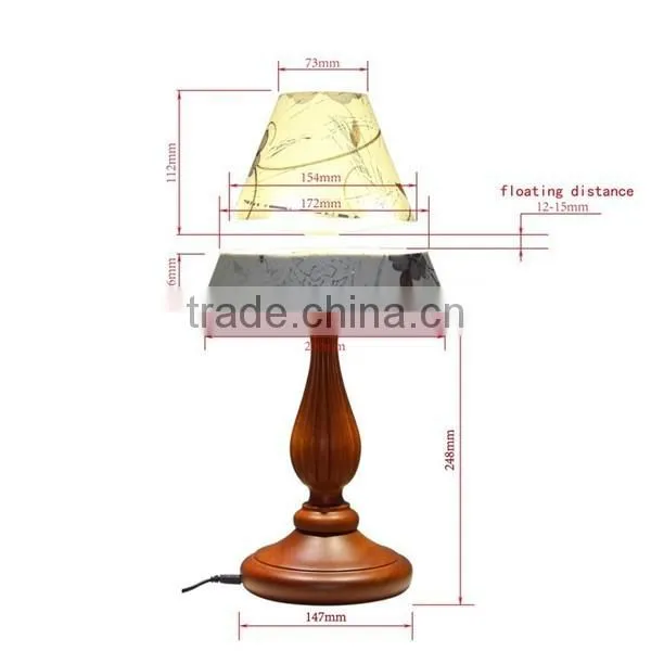 magic magnetic floating table lamp reading lamp
