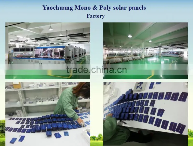 Monocrystalline solar panels 100w 150w 200w PV solar panel mono price