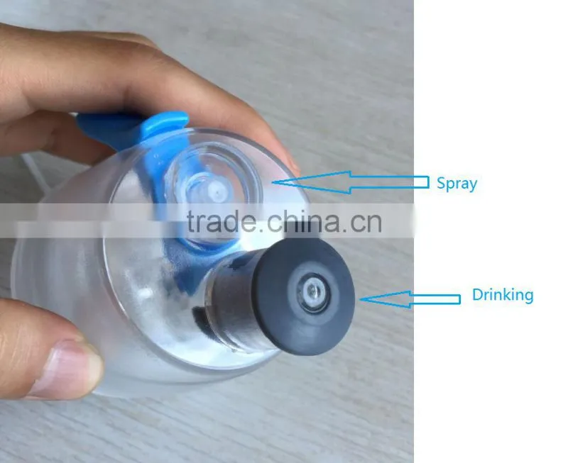 Mist Spray Drinking Water Bottle Insulated Drinking & Misting Sport Water Bottle with Mist Sprayer Outdoor Sport Hydration