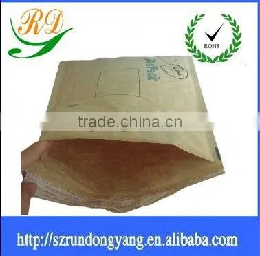 custom printed Self-adhesive kraft paper foil bubble Courier bag