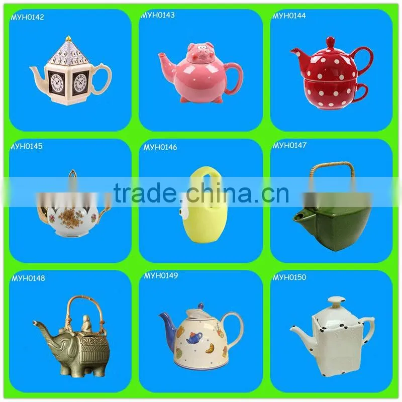 Honey bee shaped kitchen decorative Porcelain Teapot
