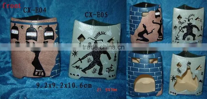 ceramic oil warmers for tea light candles-Ceramic oil warmer,incense burner with tealight