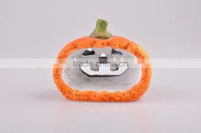 Pumpkin Candle Holder Ceramic Artware/Home Decoration Halloween Candlestick
