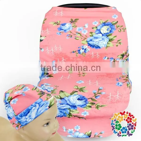 Multi-Use 4-1 Stretchy Nursing Scarf Shopping Cart High Chair Baby Car Seat Cover Canopy