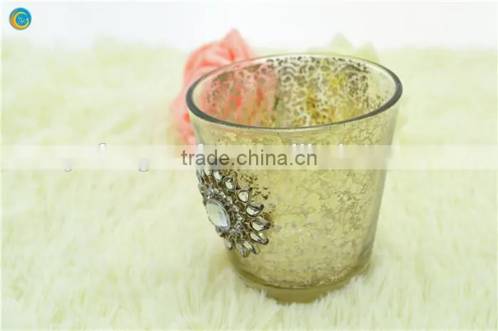 crystal gemstone candelabra