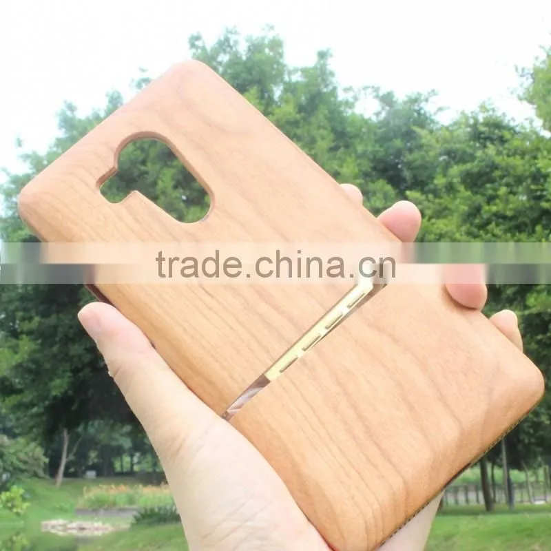 Classical Chinese walnut/bamboo/rosewood/cherry cell phone case for Huawei mate 9