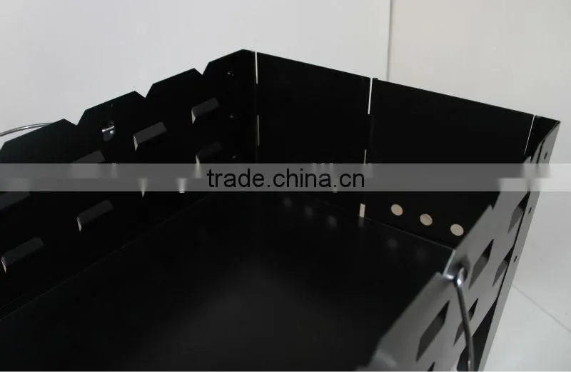 folding charcoal grill for 6 people, camping tool ,outdoor BBQ grill