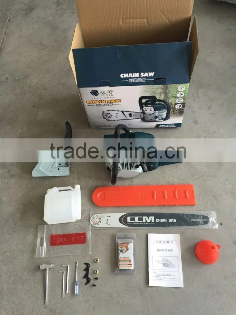 2015 HOT! garden tool 4500 5200 5800 chain saw with CE/GS