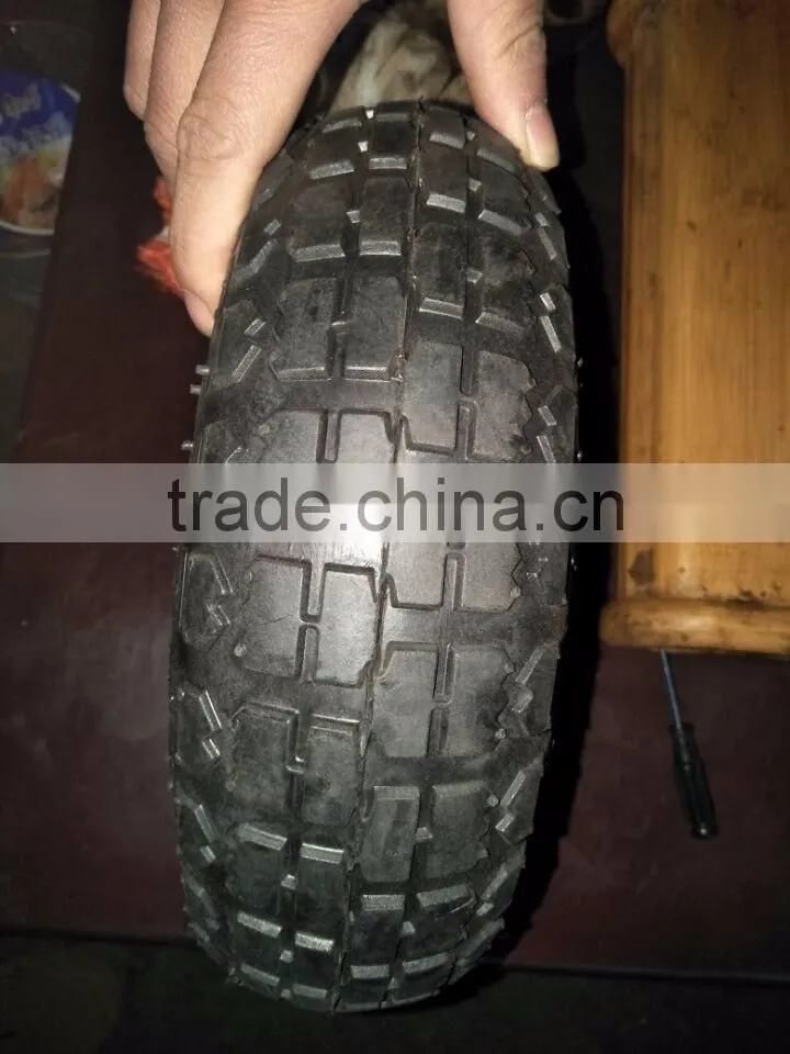 wheel barrow wheel 4.10/3.50-4 Pneumatic Rubber Wheel