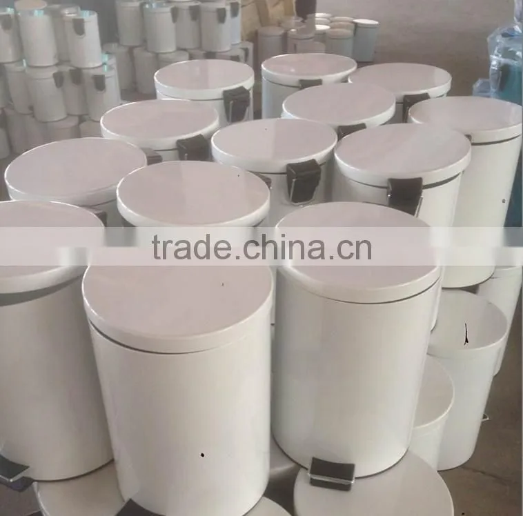 multicolors painted stainless steel dustbin/trashcan with good quality