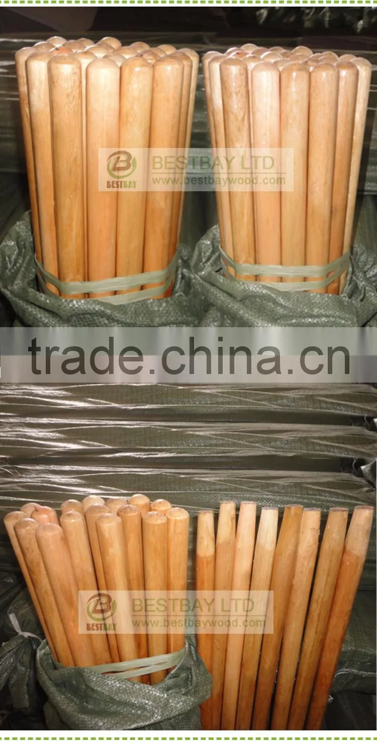 lacquered paint wood mop handle metal screw