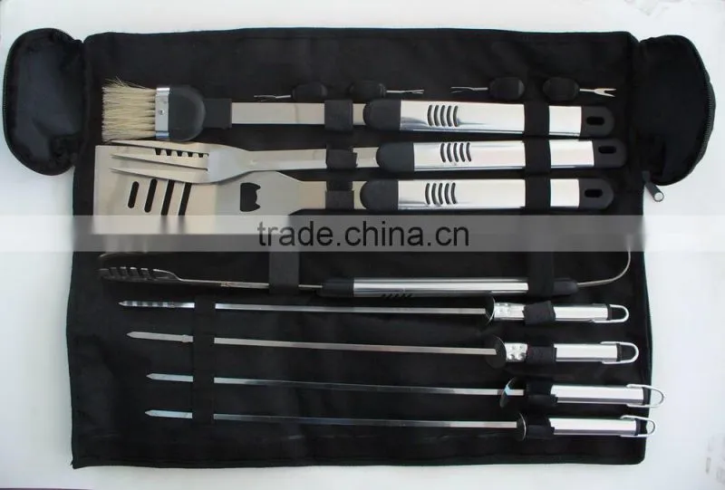 16pcs BBQ tool set