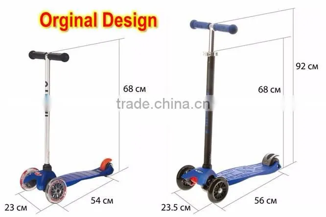 customized kids scooter 3 wheel scooter for wholesale