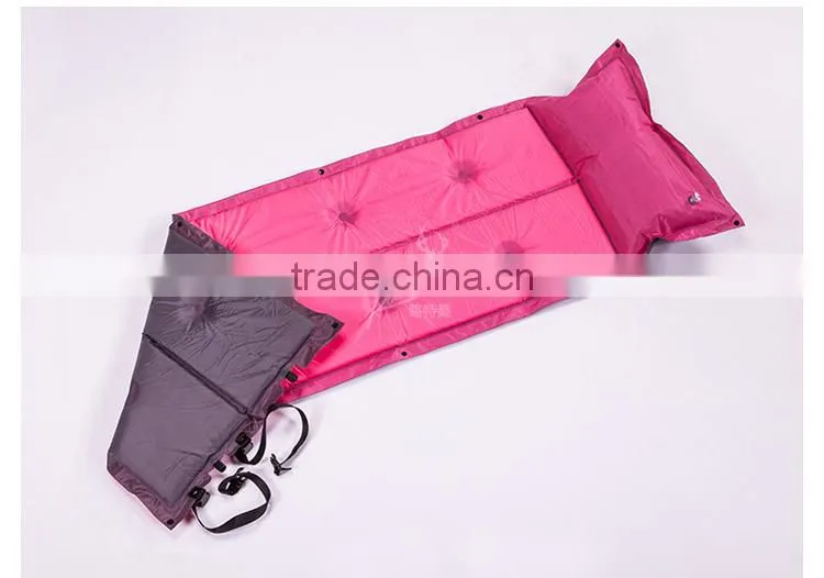 1 Person Foldable Compact Packing Inflatable Mat With PVC Waterproof Foam 1KG