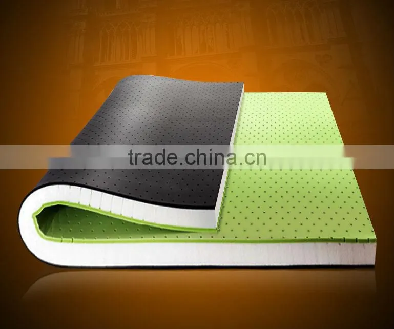 100% Natural dunlop charcoal latex layer