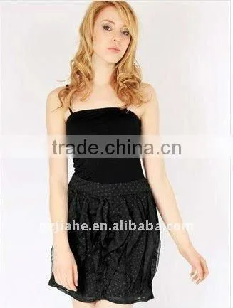 newest summer fashion pleated lace skirt