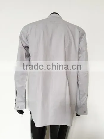hiking shirt/mens outdoor shirt with glass hole