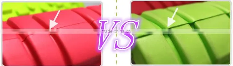 Hot sale EVA Grid High Density Hollow Exercise Yoga Foam Roller Shuoyang