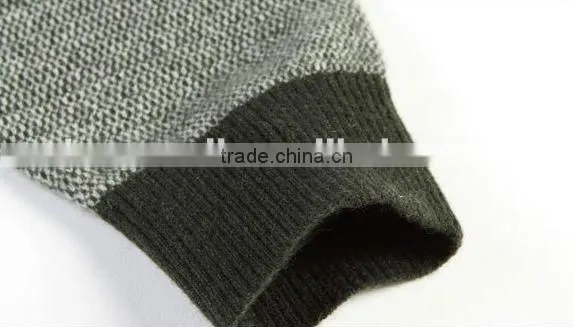Latest design men's business casual cashmere sweater