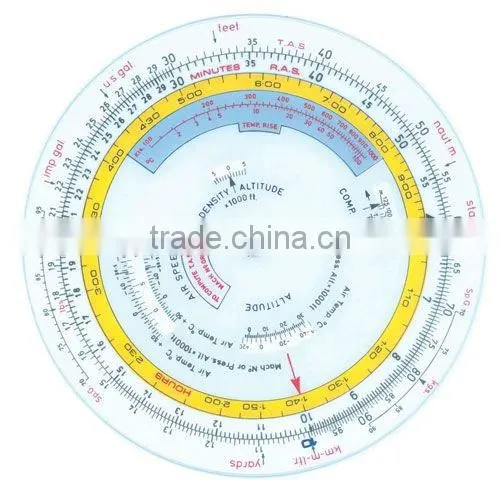Chinese Manufacturer metal Micro US air force E6B, Ultimate portable computer air navigation for Military # CPU-26A/P