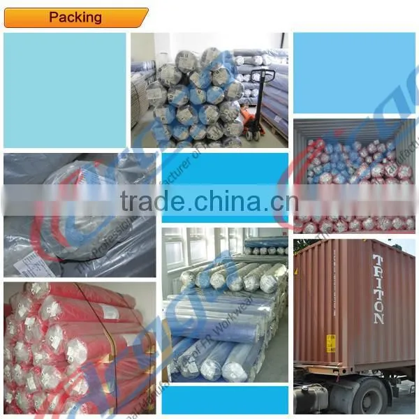 cotton waterproof fire resistant fabric/teflon fabric/flame retardant fabric