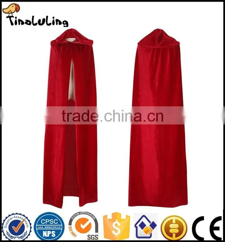 High-grade gold velvet Halloween large cloak animation stage costumes