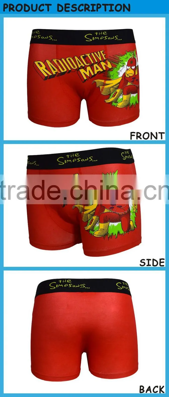 Hot Sale Mens Underwear Boxer Briefs