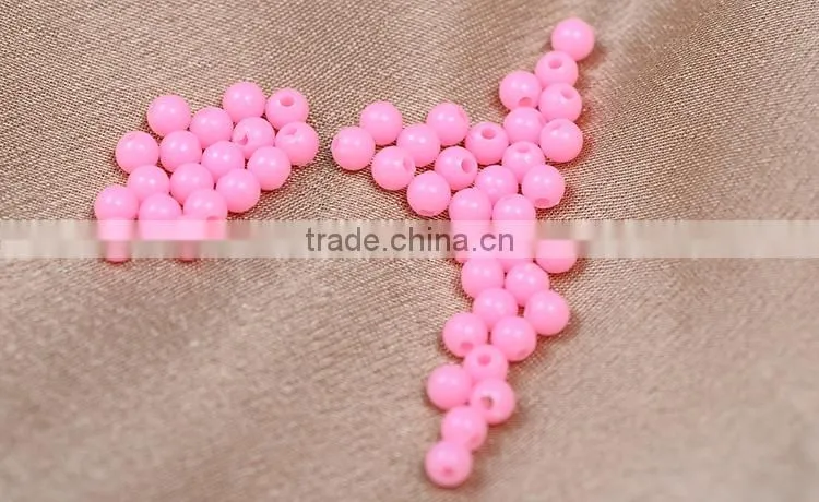 cheap clear round Plastic Beads