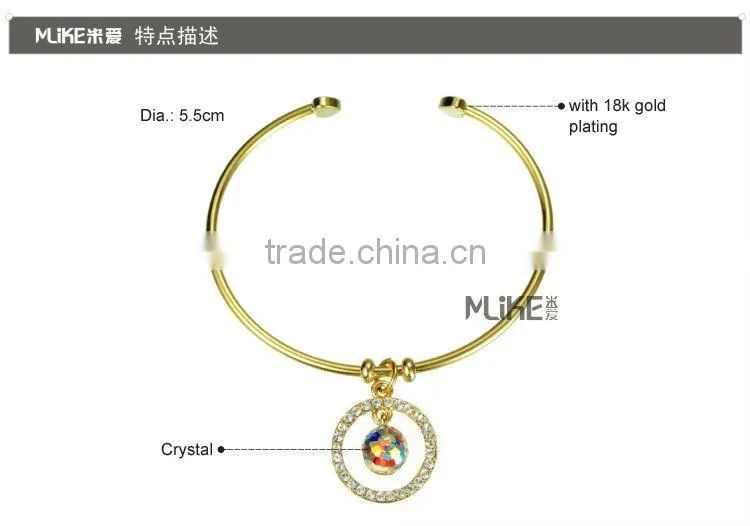fashion bangle with Crystal M3011