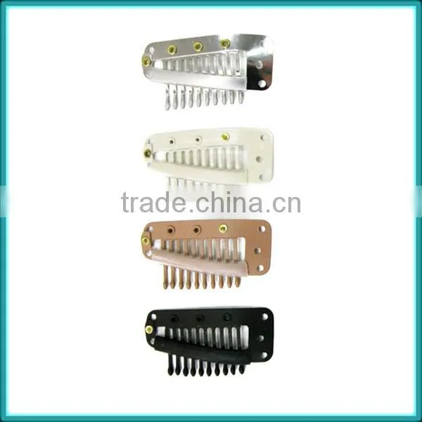 Factory Price Cheap Stainless Steel Wig Clips,Different Sizes Metal Hair Clip For Hair Extension