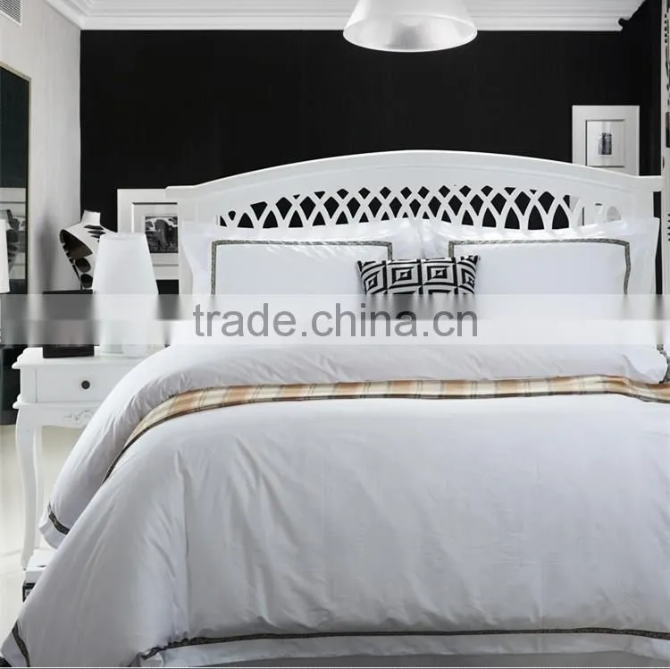5 Star Luxury Hotel bedding set China Manufacturer